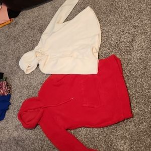 Lot of 2 Junior Hoodies size XL